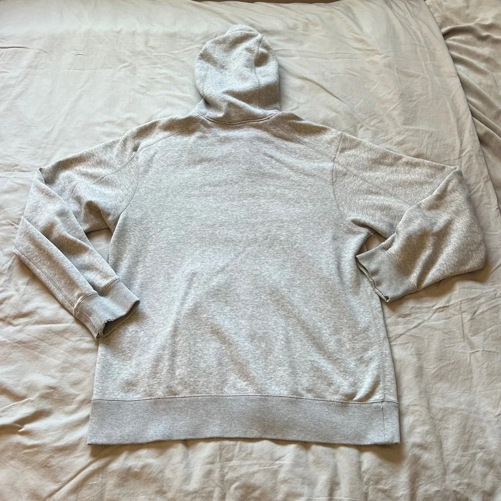 JORDAN‎ Hoodie Mens Medium Gray Full Zip Sweatshirt Pullover Jacket Pre-Loved